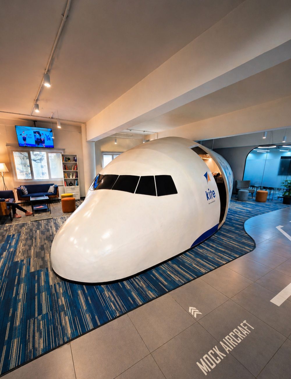 Custom aviation installation by IronEdge Designs